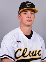 Prospects Academy grad Joseph Karall (St. Albert, Alta.) allowed just one run in six innings in his start for Cloudy County. Photo: Cloud County Athletics.