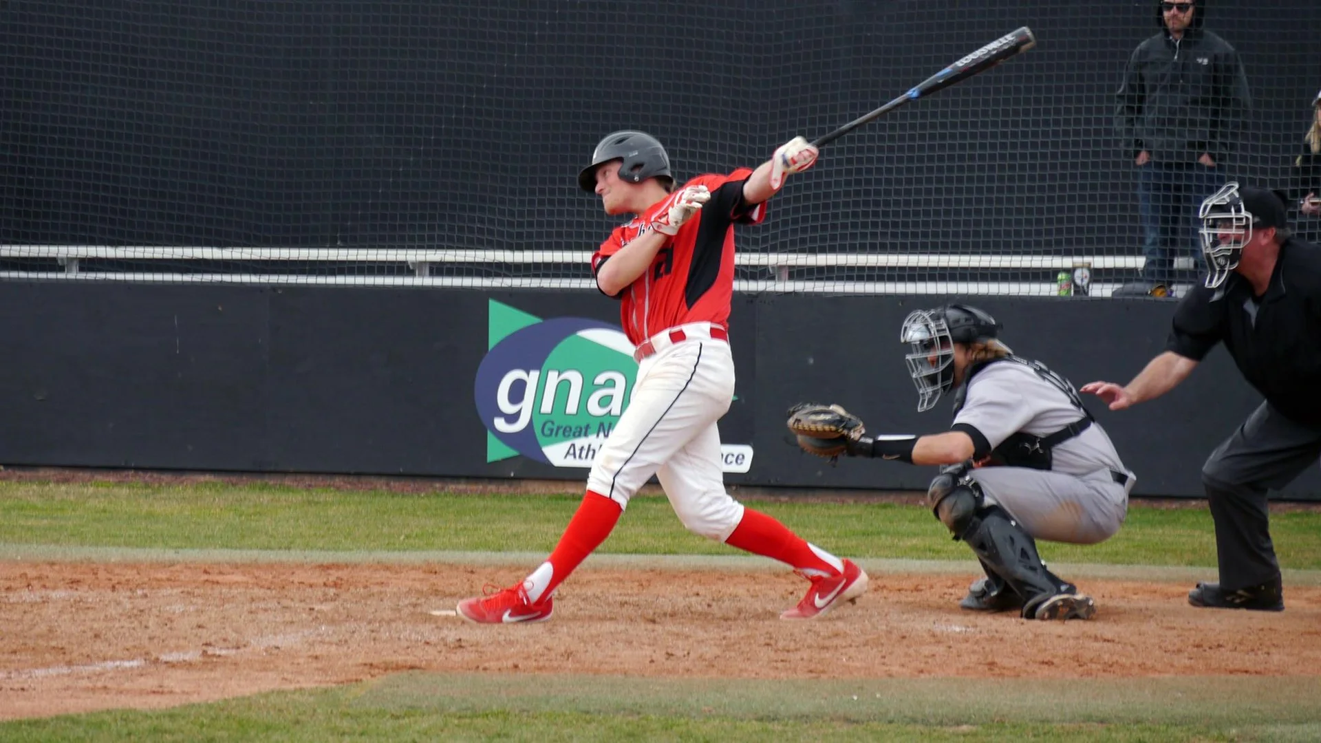 Vauxhall Academy grad Shawn Grandmont (Lethbridge, Alta.) batted .333 with four runs in three games for Northwest Nazarene. Photo: Northwest Nazarene Athletics