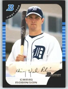 Dorchester, Ont, native and ex-big leaguer Chris Robinson turns 35 today.