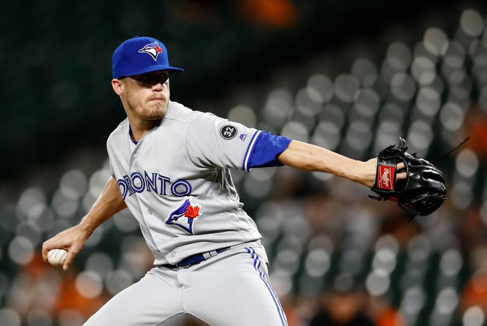 What does return to form mean for Giles' future with the Blue Jays?