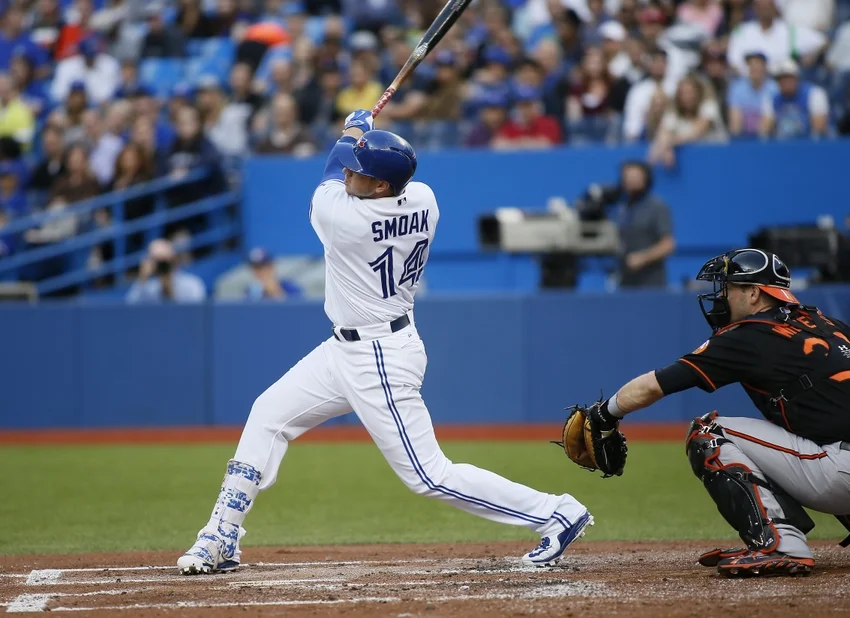 Blue Jays activate Smoak, send McKinney down