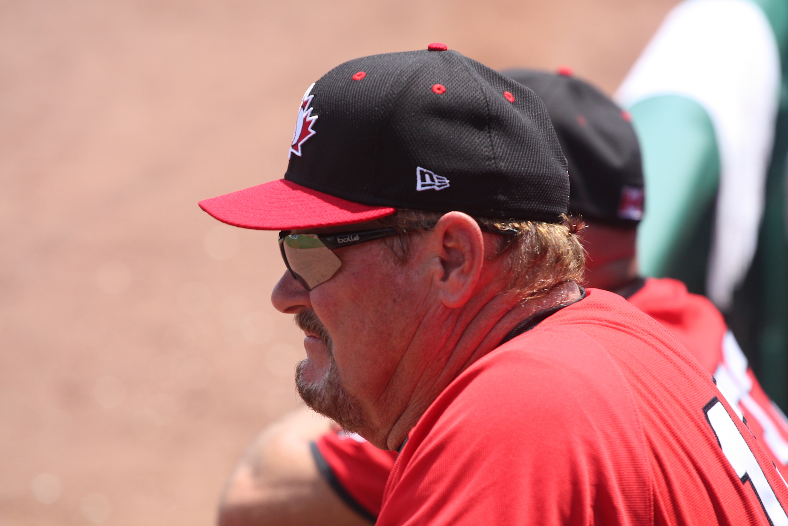 Manager Ernie Whitt, who is from Clinton Township, Mich. a Windsor suburb, is the long-time manager of Baseball Canada’s national team. Photo: Baseball Canada