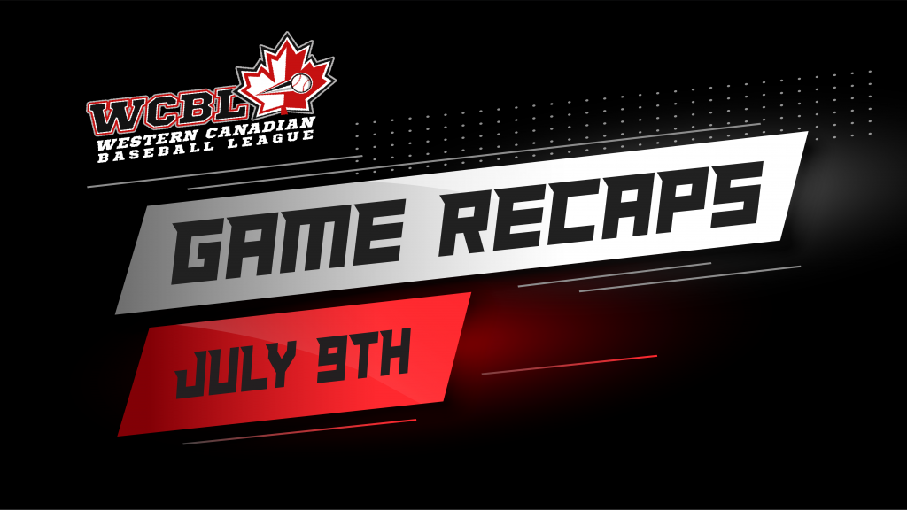 Western Canadian Baseball League Game Recaps - July 9