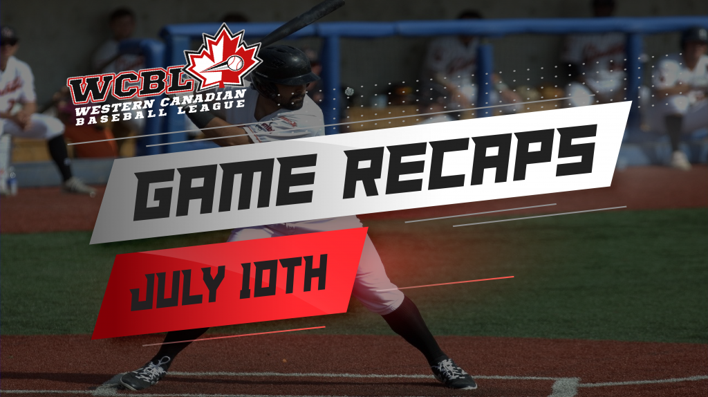 Western Canadian Baseball League Game Recaps - July 10