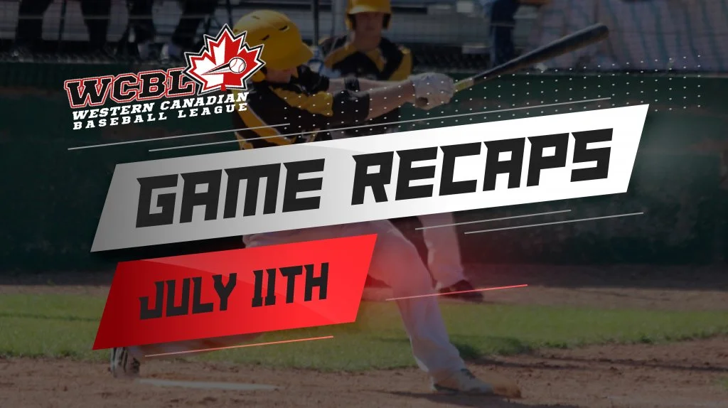 Western Canadian Baseball League Game Recaps - July 11