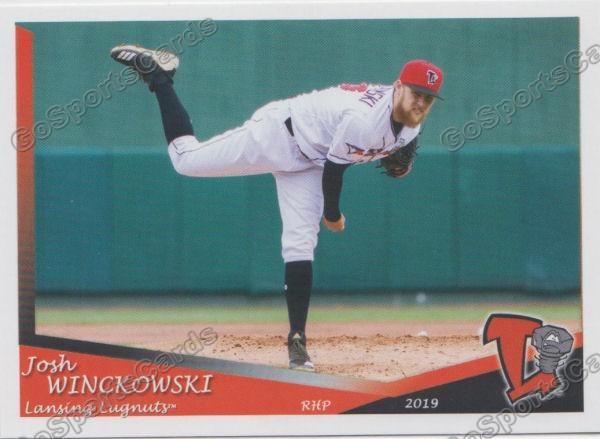 Right-hander Josh Winckowski starred with the low-A Lansing Lugnuts this season before being promoted to the class-A Advanced Dunedin Blue Jays.