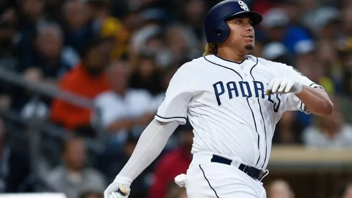 With consistent playing time, Ontario Blue Jays alum Josh Naylor (Mississauga, Ont.) has boosted his offensive numbers with the San Diego Padres. Photo: Associated Press