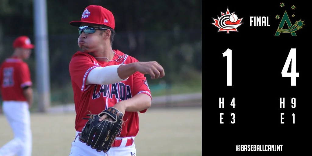 JNT Selection Camp results: Canada loses 4-1 to Australia