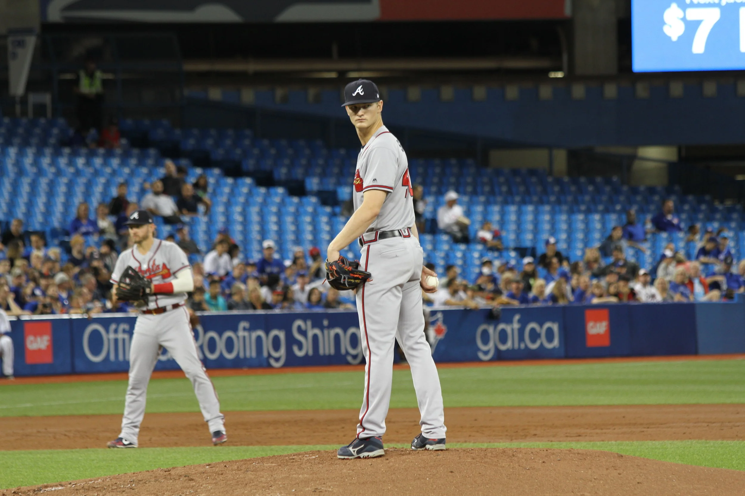 Soroka suffers hard luck loss to Blue Jays
