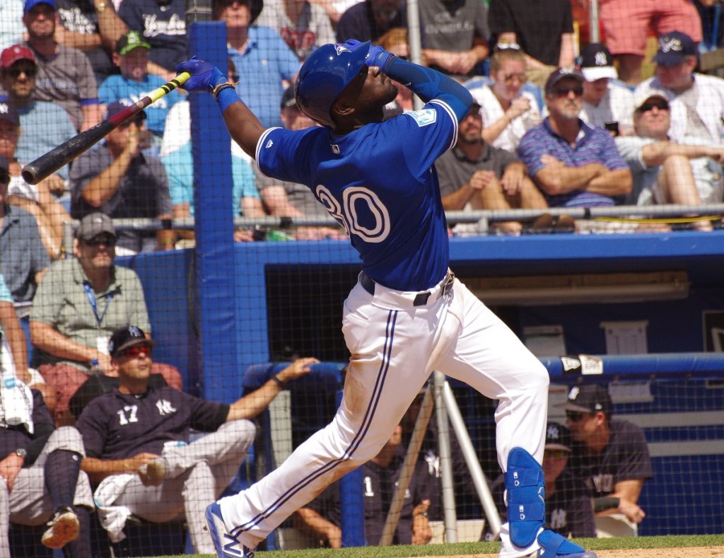 Anthony Alford, who has been recalled by the Toronto Blue Jays, will fight for playing time in the club’s outfield in September. Photo: Jay Blue