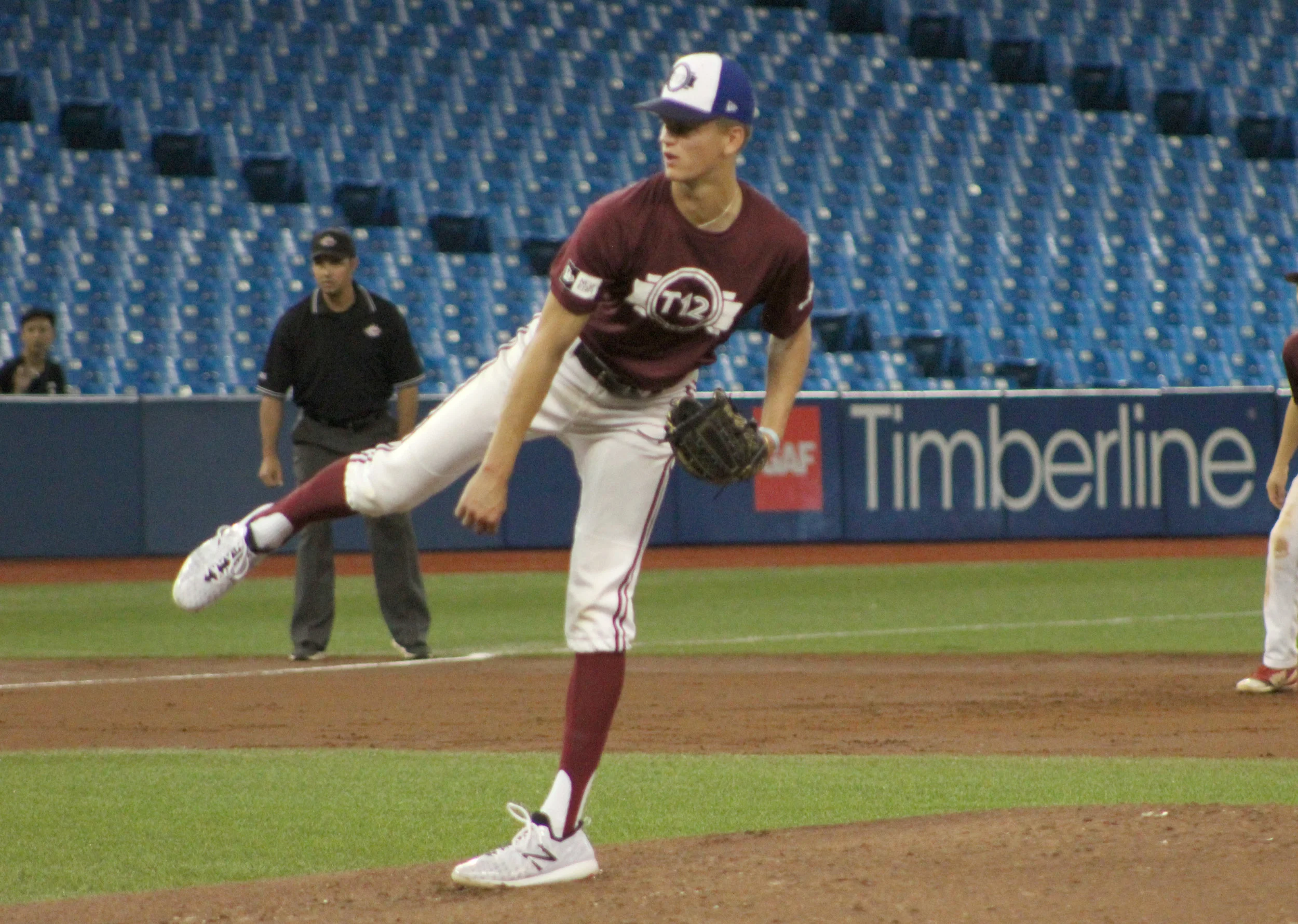 Abbott makes strong impression in start, helps Team Maroon to win