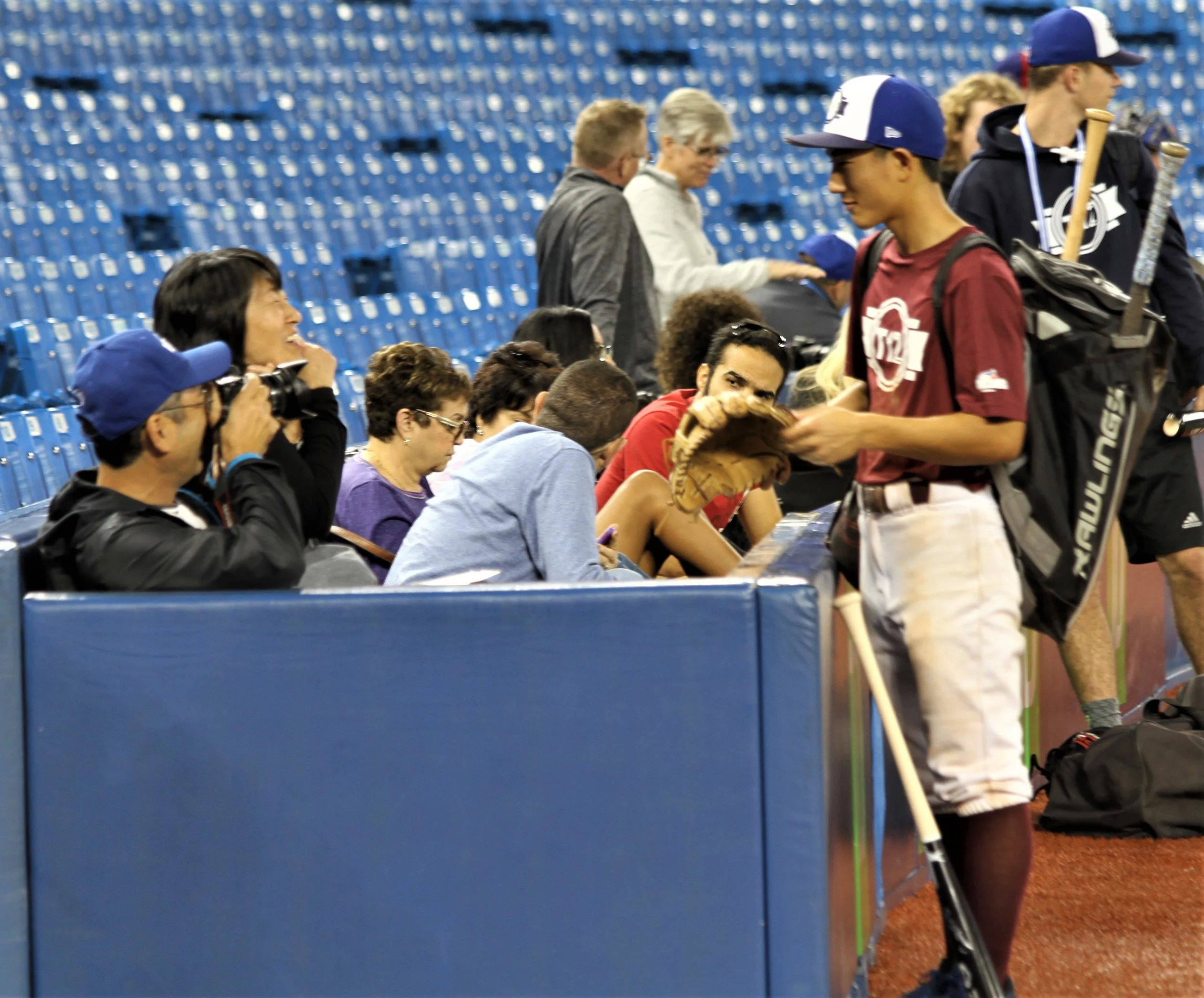 Playing at Rogers Centre a dream come true for Fujie and his family