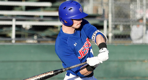 Former Ontario Blue Jays OF Austen Swift (Etobicoke, Ont.) had 12 homers and knocked in 40 runs for William Jessup.