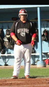 Ontario Outlaws 1B Ryan Bester (Cargill, Ont.) knocked in 27 runs for Macomb.