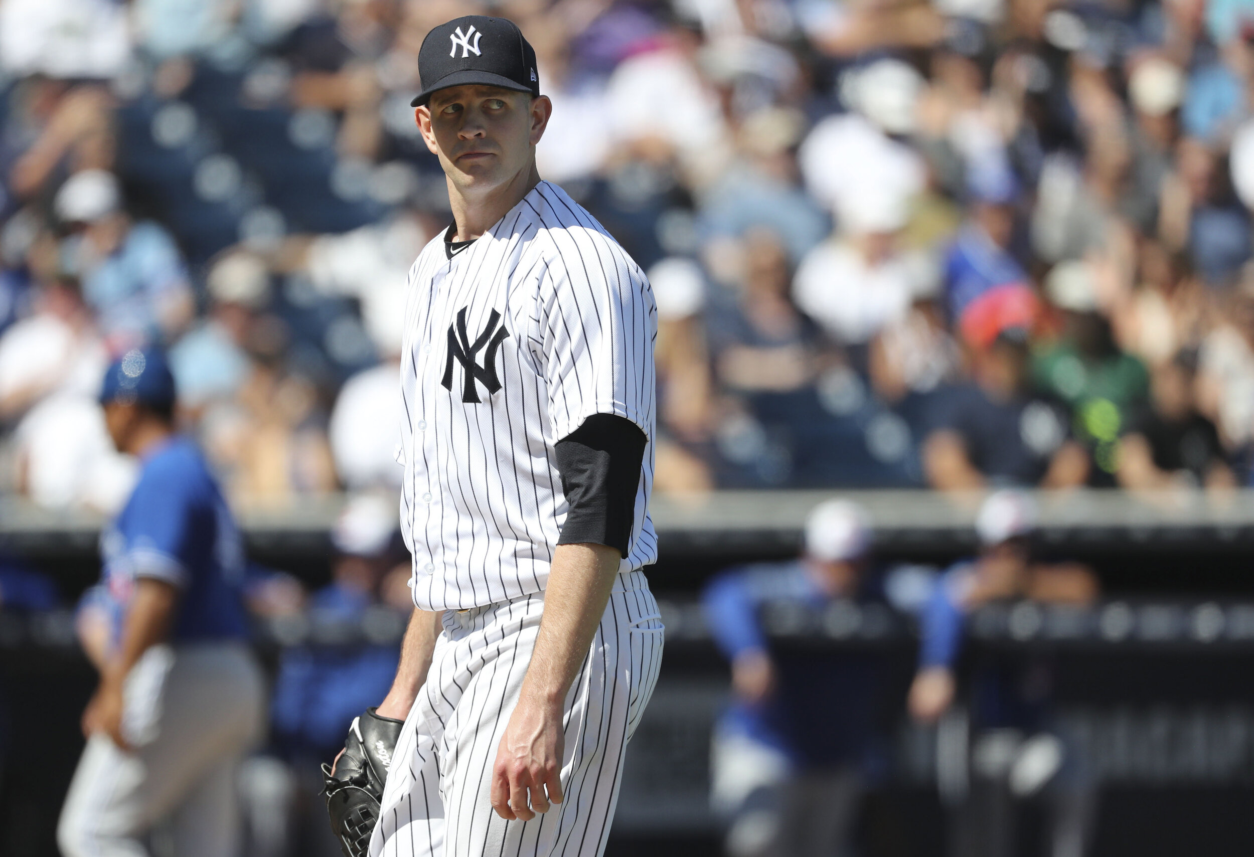 North Delta Blue Jays alum James Paxton (Ladner, BC) will likely be the Game 1 starter for the New York Yankees in the American League Championship Series. Photo: USA Today Sports