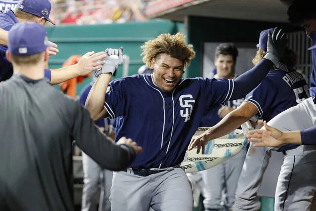 Ontario Blue Jays alum Josh Naylor (Mississauga, Ont.) will be playing winter ball in the Dominican Republic. Photo: Associated Press
