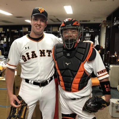 Mathieson, Abe formed Yomiuri Giants ever-ready battery