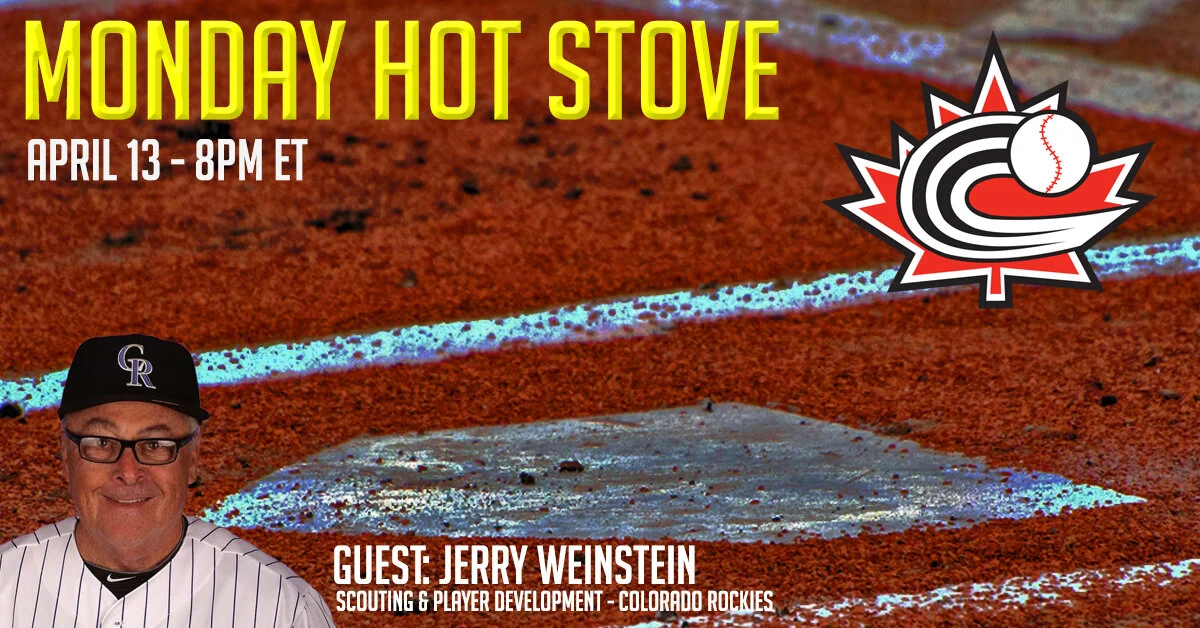 Baseball Canada's next Monday Hot Stove to feature Rockies' Weinstein