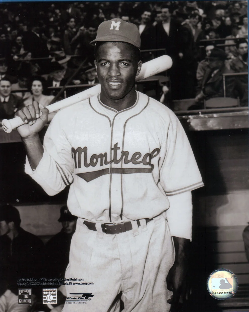Robinson debuted with Montreal Royals 74 years ago