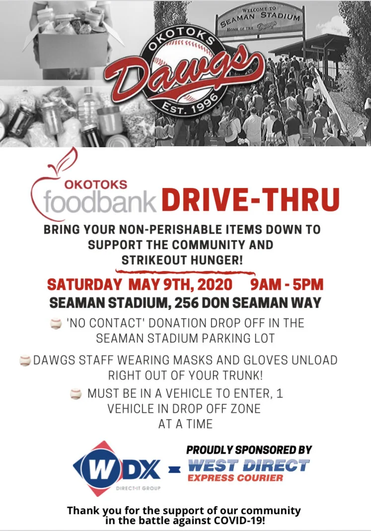 Dawgs and West Direct Express LTD. announce Food Bank drive