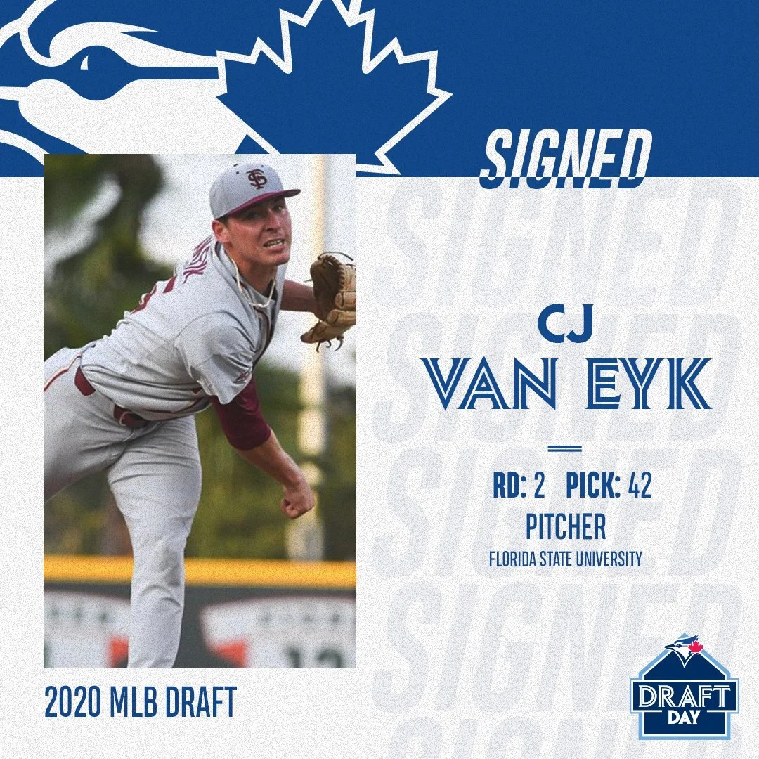 Blue Jays sign three 2020 draft picks