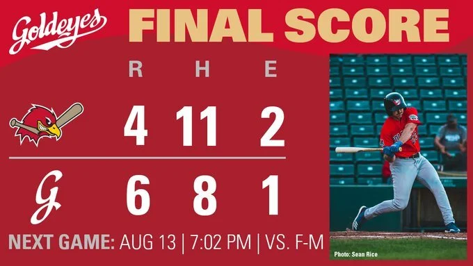 Darvill, Wood record RBIs to help Goldeyes to win