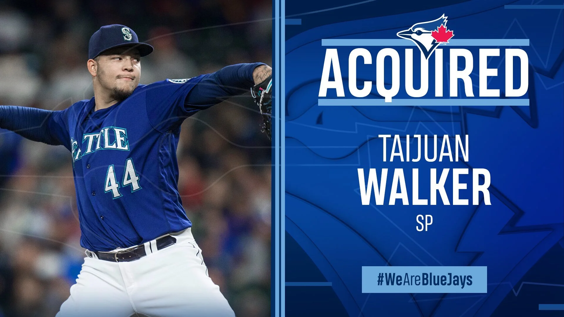 Blue Jays acquire Taijuan Walker