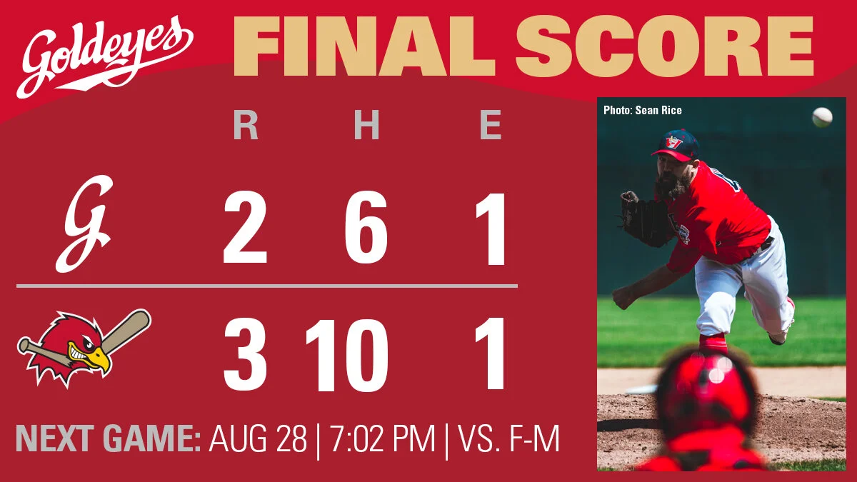 RedHawks record walk-off win over Goldeyes