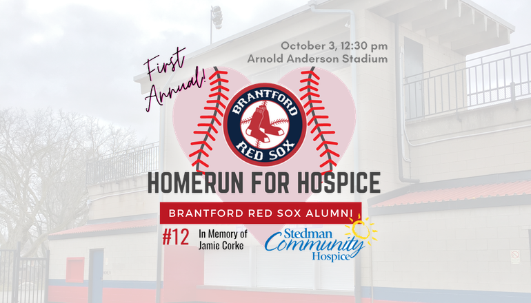Brantford Red Sox alumni announce "Home Run for Hospice" game