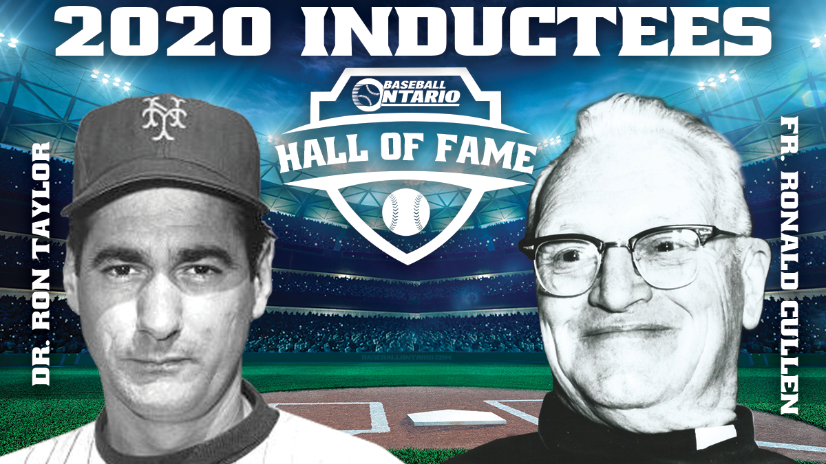 Ron Taylor, Father Ronald Cullen elected to Baseball Ontario HOF