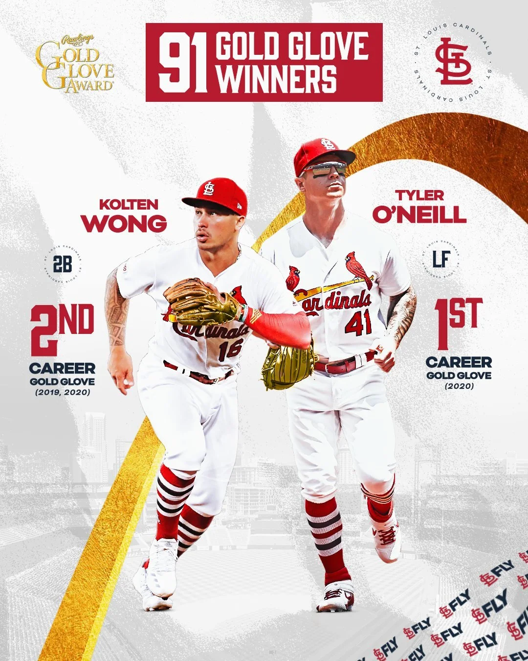 O'Neill wins Gold Glove Award