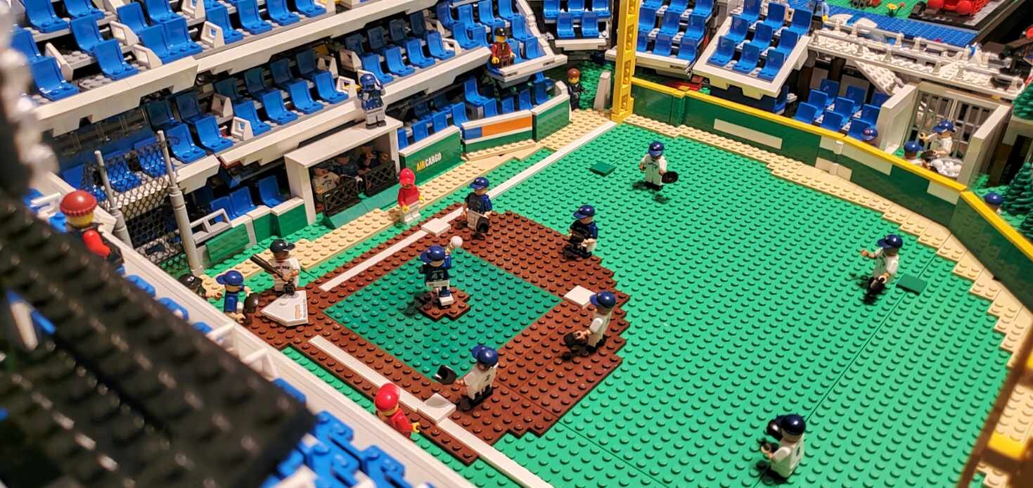 The almost finished Stackers Stadium … Photos by Robert Planche.
