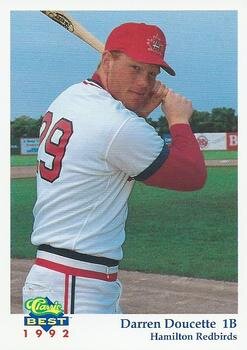 Galley: Halifax native Doucette was drafted by Cards in 1992