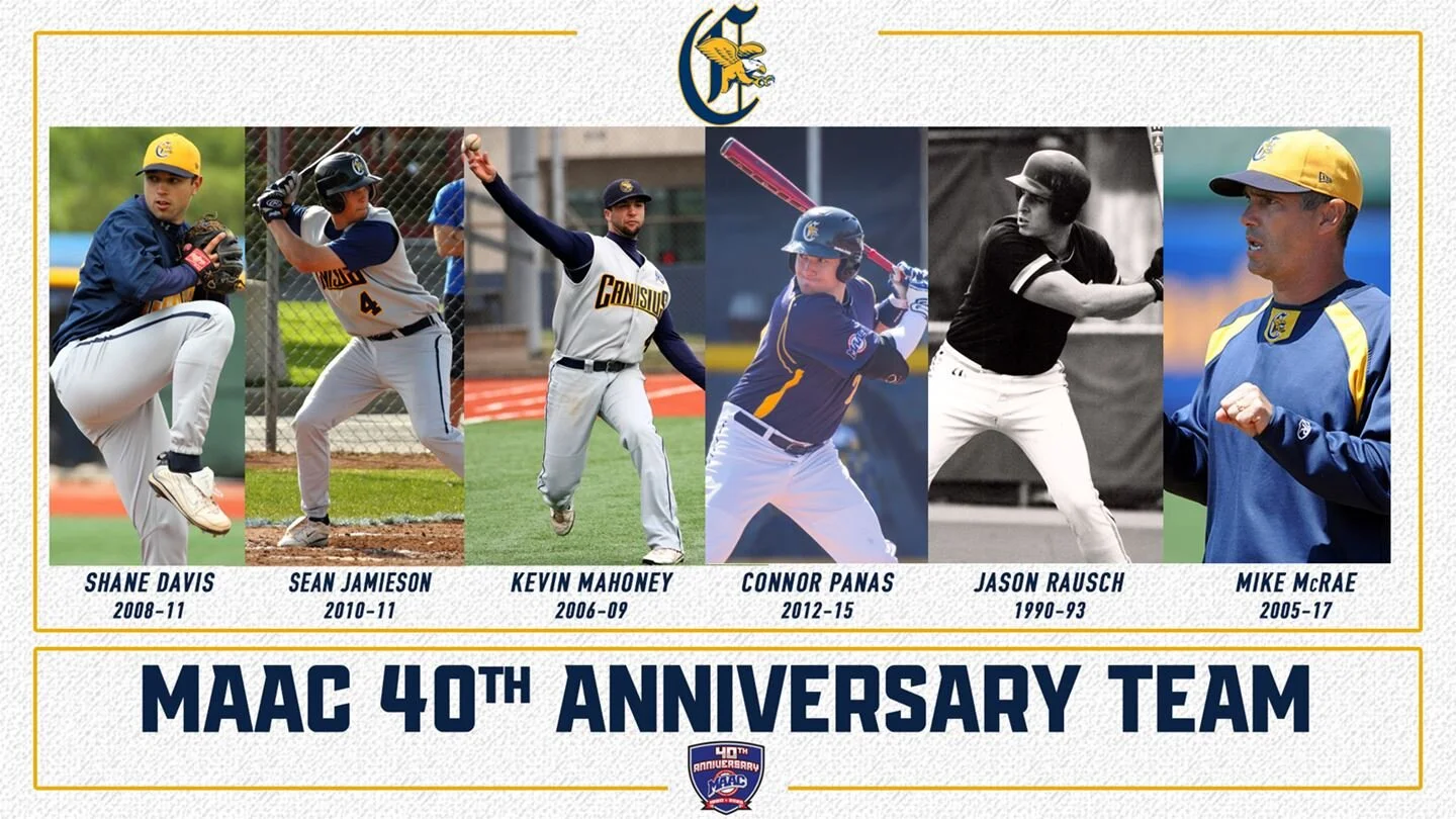 Five Canadian Griffs on MAAC 40th anniversary team