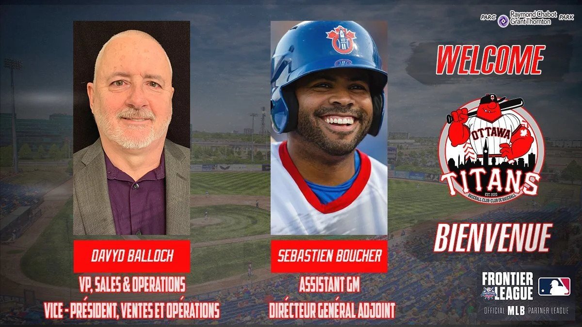 Ottawa Titans add Balloch, Boucher to front office staff