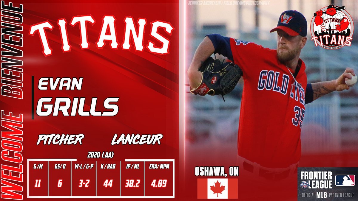 Grills signs with Ottawa Titans