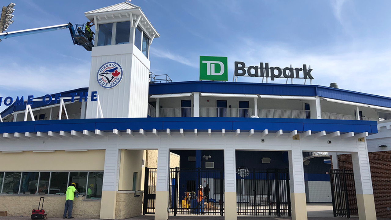Blue Jays to begin regular season in Dunedin