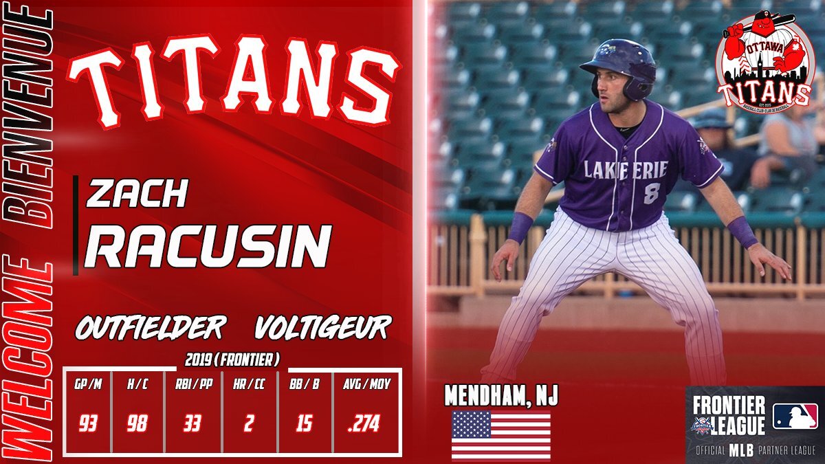 Ottawa Titans sign Racusin