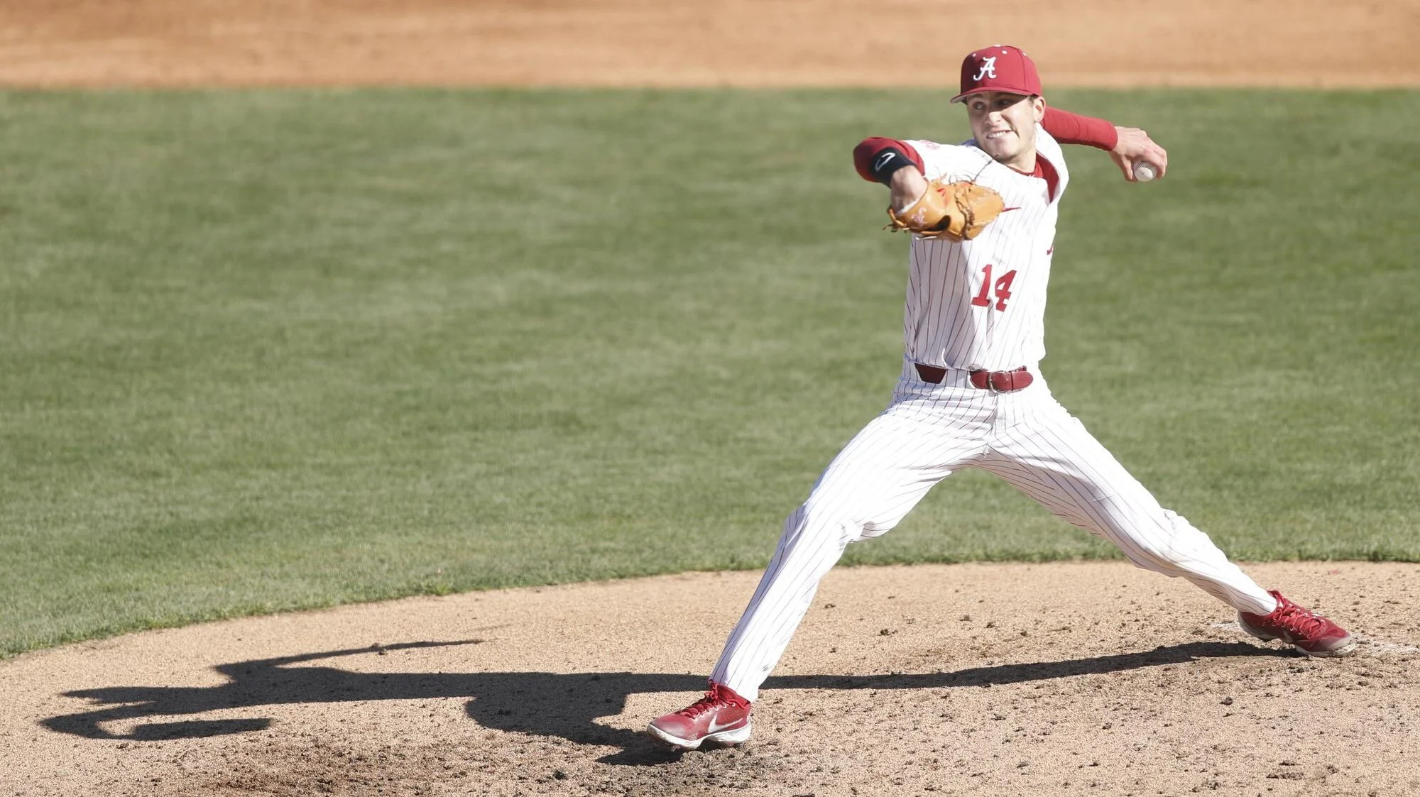 Jean allows just one run in five innings, but Tide lose to No. 1 Arkansas