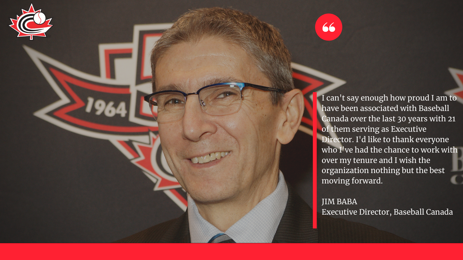 Baba set to retire as Baseball Canada’s executive director