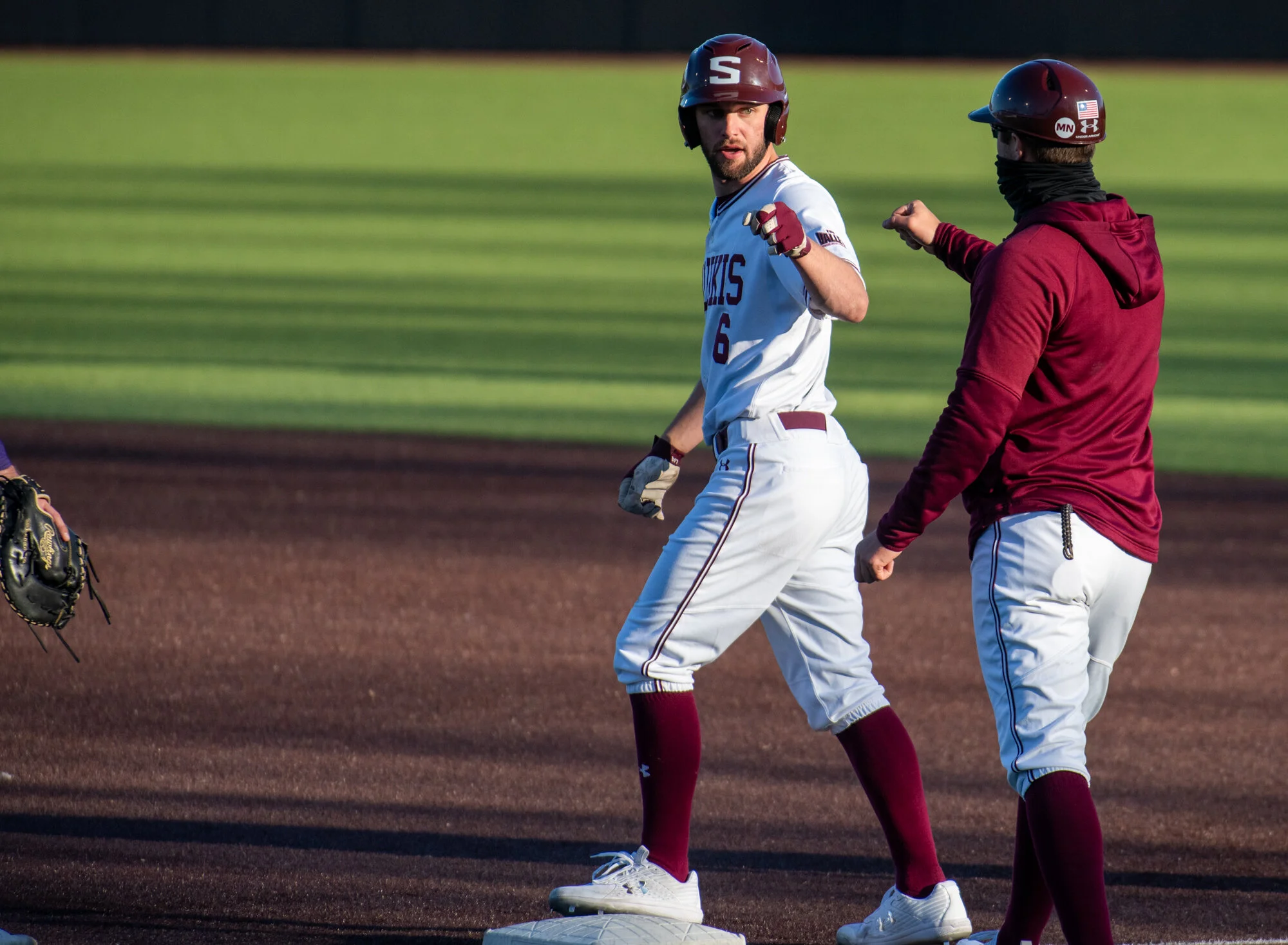 Peters doubles twice, scores three to help Salukis to doubleheader sweep
