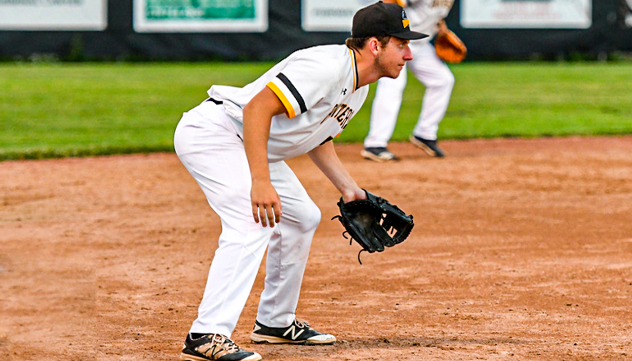 The Intercounty Baseball League’s Kitchener Panthers have re-signed infielder Stephen Whalen (Heidelberg, Ont.). Photo: Dan Congdon