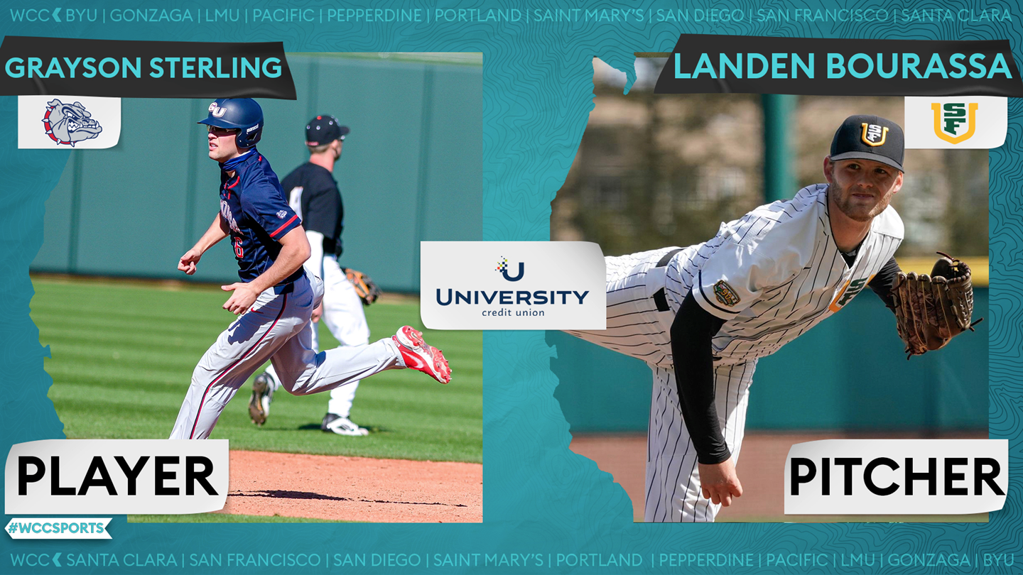 Bourassa named West Coast Conference Pitcher of the Week