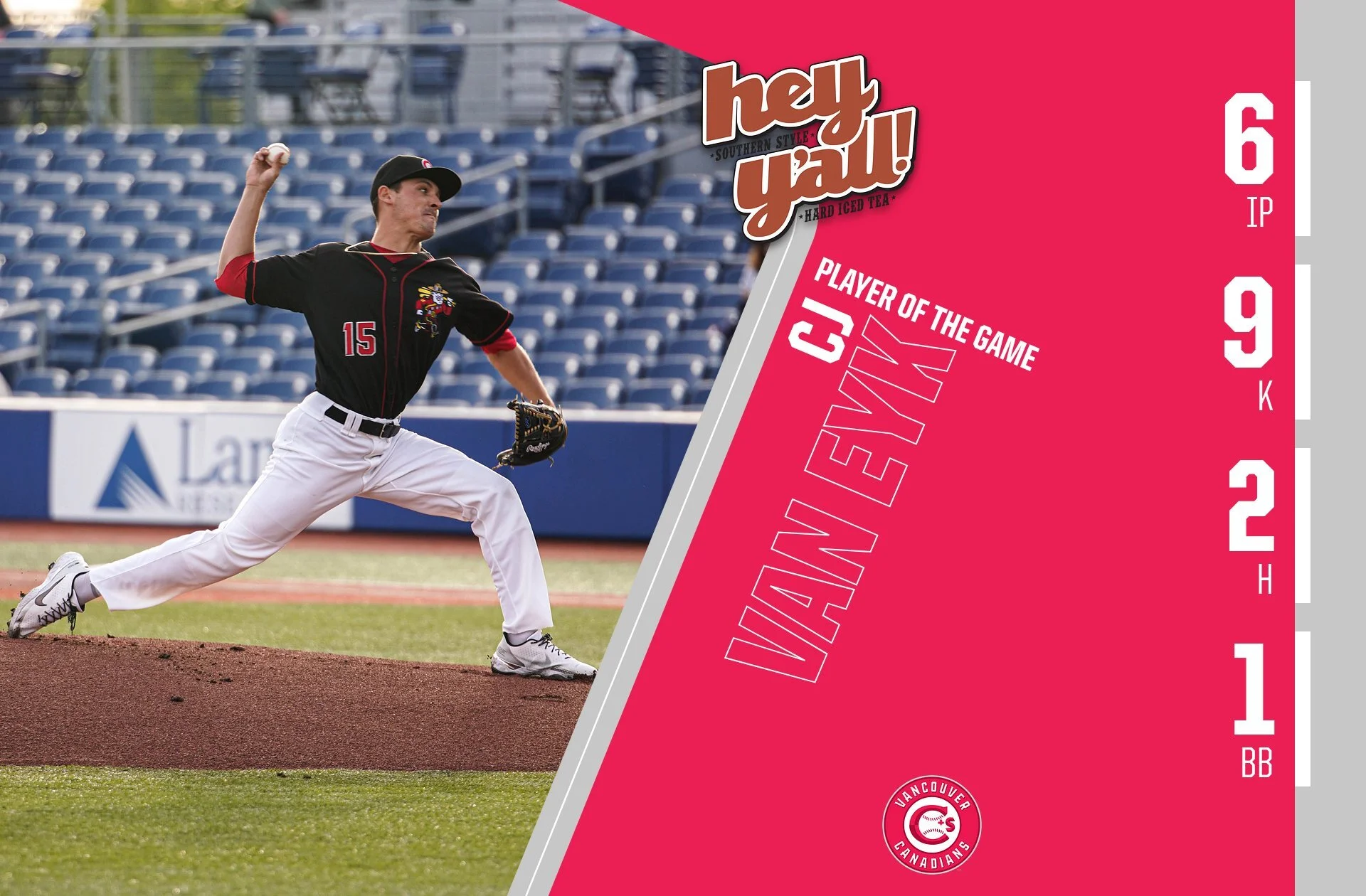 Vancouver Canadians win eighth straight