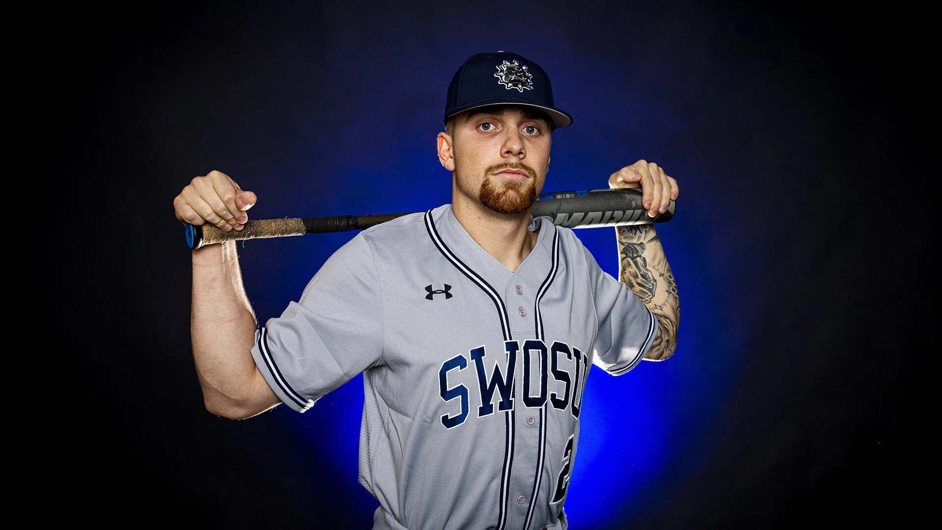 ABC alum Alex Bedard (Levis, Que.), of the Southwestern Oklahoma State University Bulldogs, has been named to the NCBWA All-Central Region Team and an NCBWA All-American Honourable Mention. Photo: Southwestern Oklahoma State Athletics