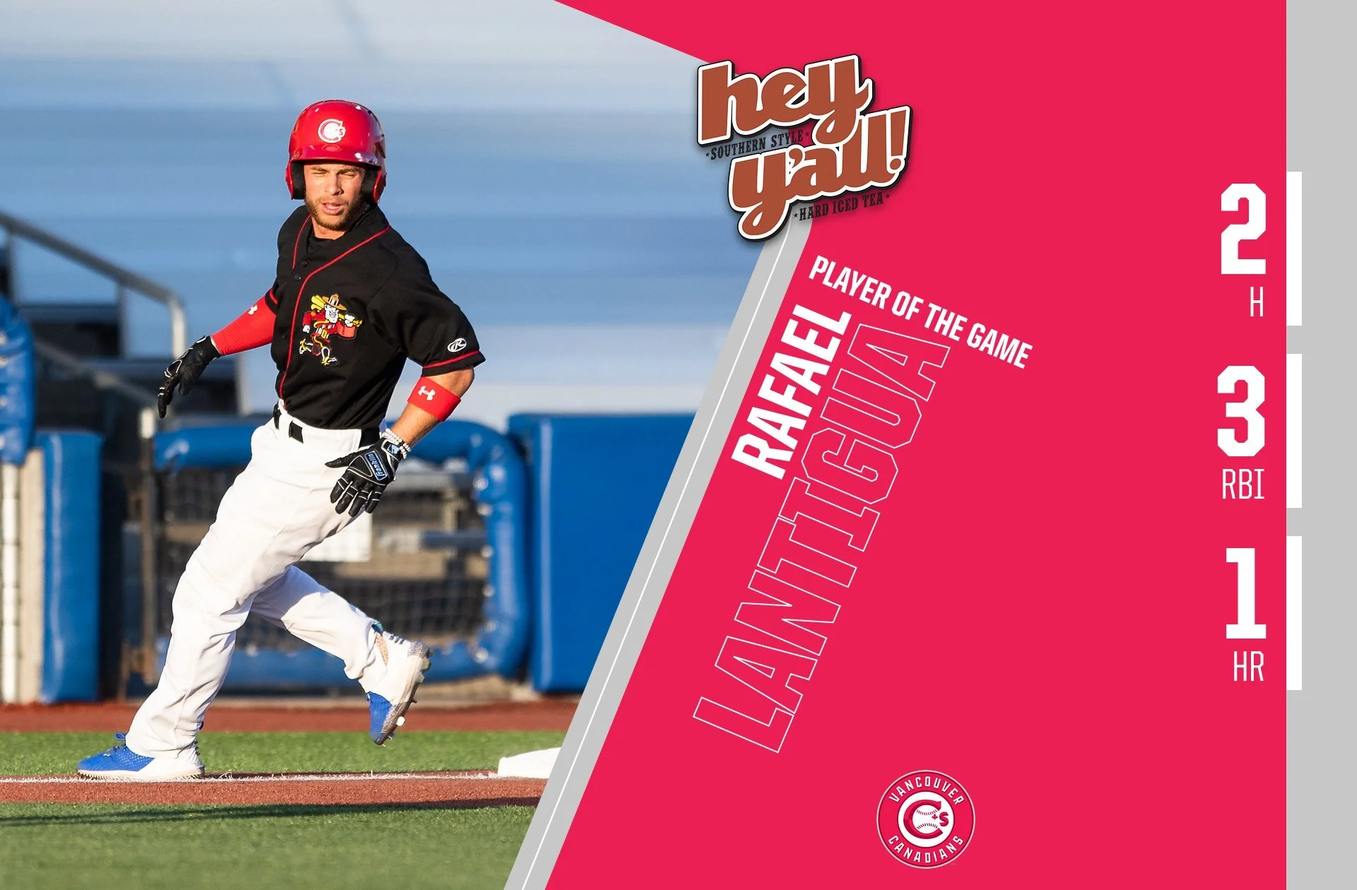 Lantigua's homer not enough, as Canadians fall to AquaSox