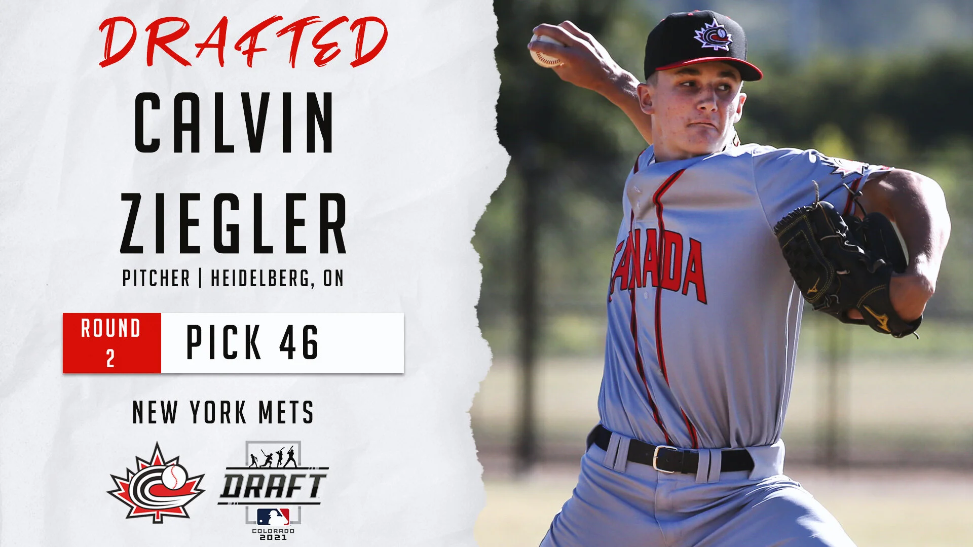 Eight Canadians selected on day two of the MLB draft