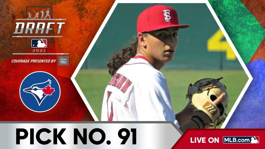 Blue Jays select six pitchers in first eight rounds of MLB draft