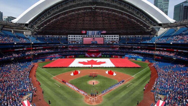 The Toronto Blue Jays could return to Rogers Centre as early as