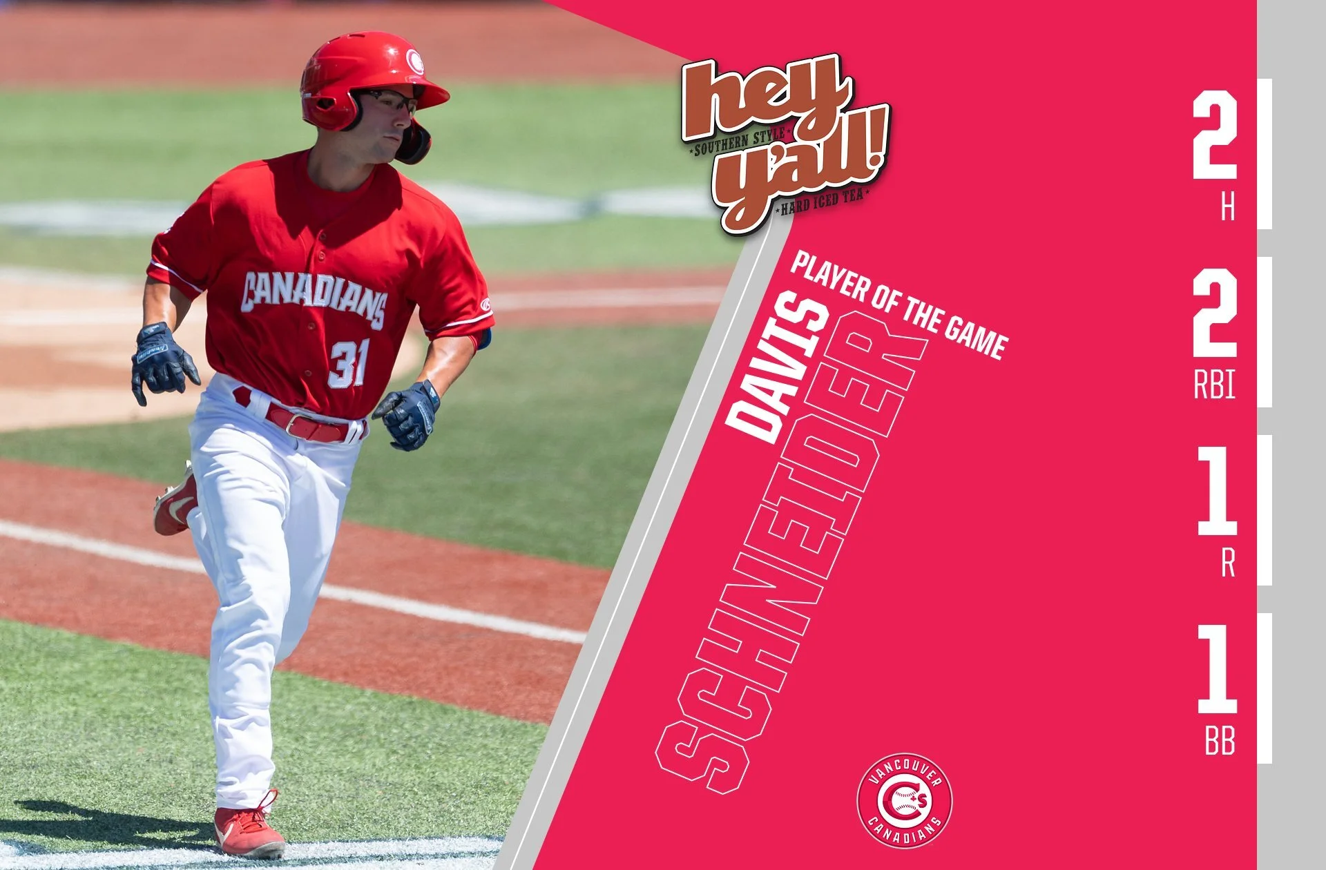 Seven-run third not enough for Canadians in loss to Spokane